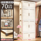 Modular Cheap Wardrobe Drawers Filing Simple Cabinet Dining Display Minimalist Makeup Wardrobe Nordic Baby Ropero Home Furniture