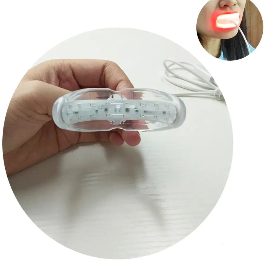 Near Infrared 325nm 3200mW Red LED Light Therapy for Skin Care Canker Sore Mouth use for Mouth