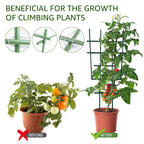 50Pcs Plant Trellis Connecting Buckles Climbing Pipe Support Fixing Tool Reusable Fixing Clamp for Garden Plant Connector
