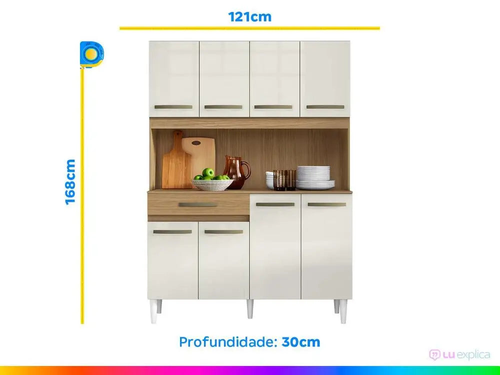 Compact Kitchen Aramobile Cleo 8 Doors