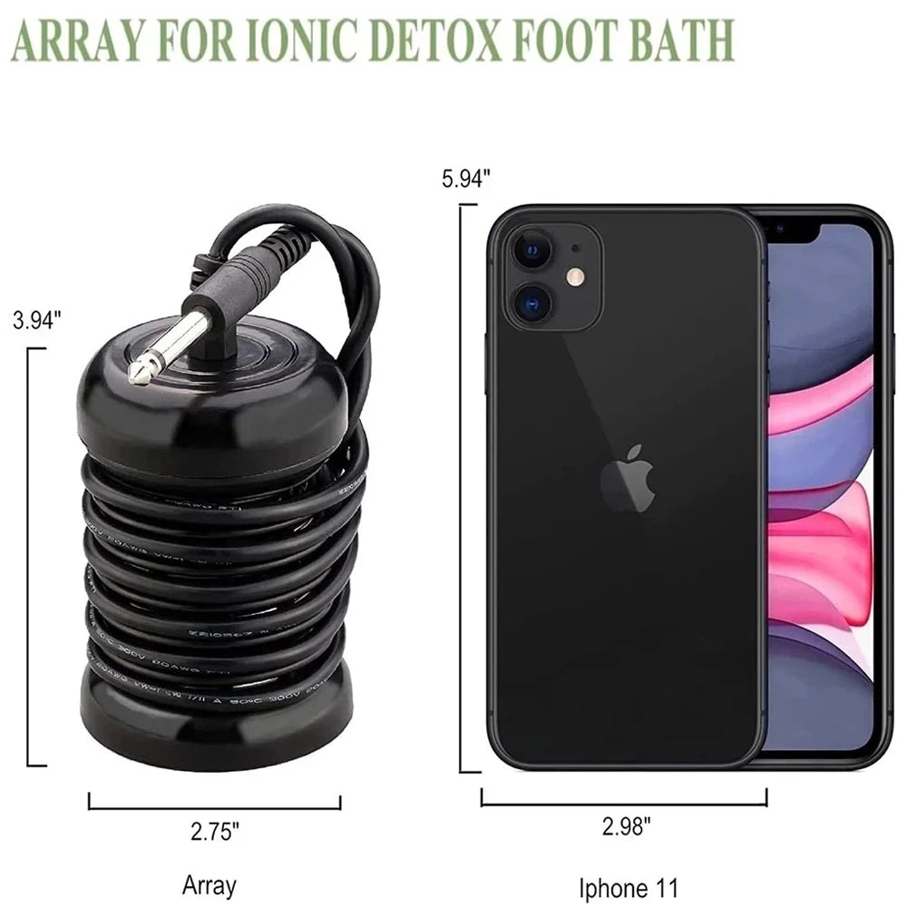 Portable Ionic Foot Detoxifier