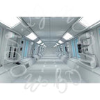 MOON.QG Baby Shower Boy Birthday Party Universe Cockpit Backgrounds for Photographs Spaceship Backdrop Photo Studio Photozone