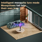 Multi functional 2-in-1 mosquito killer lamp angle retractable mosquito swatter USB rechargeable mosquito swatter bat swatter