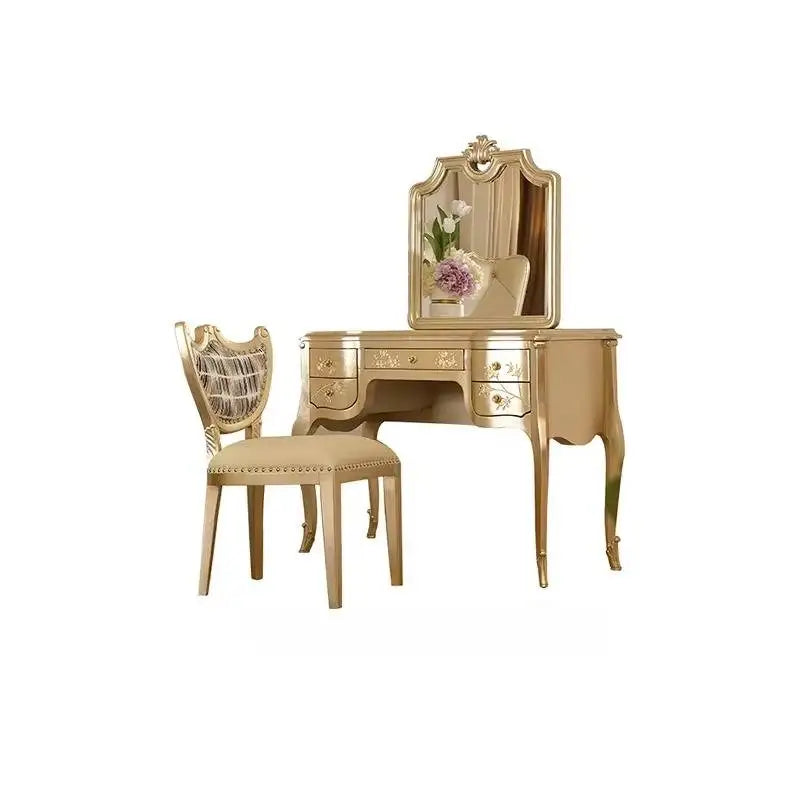 Full Set Aesthetic Vanity Table Living Rooms Beauty Bedroom Dresser Organizer Space Saving Meuble Coiffeuse Bedroom Furniture