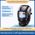 Solar Li Auto Darkening TIG MIG MMA Welding Helmets/True Color Welder Goggles/Mask Eyes Glasses/Goggles for Welding Machine