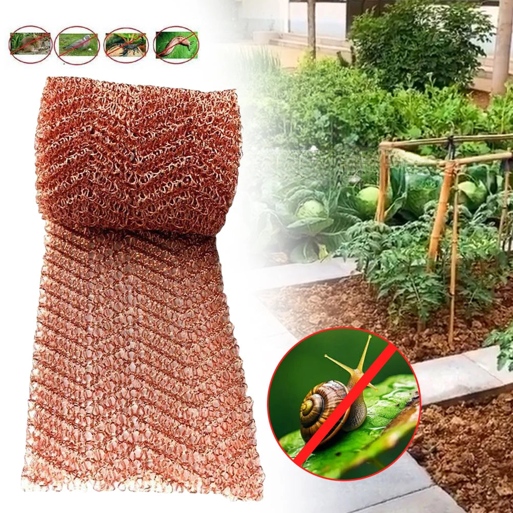 3/6/10/m Copper Wire Mesh Signal Shielding Net Anti-Snail Copper Wire Net Wire Pest & Rodent Net Copper Mesh Decor Garden Net