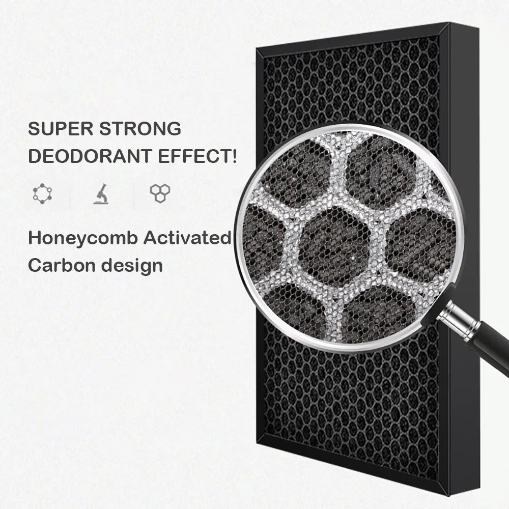 For TEFAL PU4026 PU4026F0 PU4066 PU4066G1 PU4067 PU4067F1 Air Purifier filter XD6074 & XD6060 Replacement HEPA & Carbon Filter