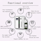 2025 NEW Air purifier wall mounted hotel 160ml aroma diffuser, fan sha