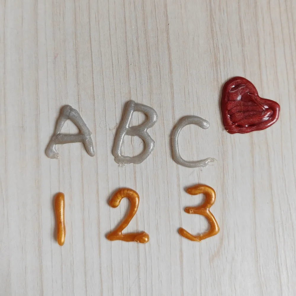 20Pcs/Lot Antique Metal color Hot melt glue stick Silicone bars for gun DIY Manual wax sealing 3D printing art creation
