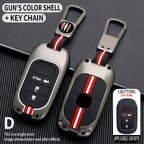 for Honda CR-V Civic Accord HR-V CR-V CRV HRV Fit City Odyssey XRV Hrv Metal Car Key Cover Fob Case Shell 2023 2024
