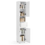 VASAGLE bathroom chest of drawers bathroom cabinet with a drawer, adjustable shelves