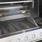 Customized Outdoor Kitchen Island BBQ Grill Station with Sink & Storage Cabinets  Patio Cooking Island for Backyard Garden
