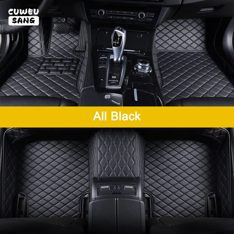 CUWEUSANG Custom Car Floor Mats For Lexus NX NX200t NX250 NX300 NX300h NX350 NX350h NX450h Auto Carpets Foot Coche Accessorie