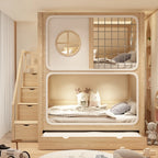 Kids Bed Kids Bedroom Furniture Children's Family Girl Beds Letto Bambini Children's Montessori Bed Wood Children's Bed