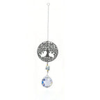 1PC Hanging window sun prism decor indoor crystal catcher rainbow maker decor owl hummingbird pendant