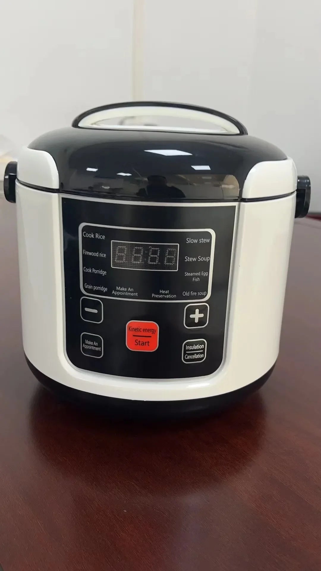 12V 24V Mini Rice Cooker Car Truck Soup Porridge Cooking Machine Food Steamer Heating Lunch Box Meal Heater Warmer 2L
