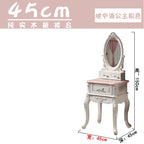 Indoor furniture Dresser Small 40/45/50/60cm Home Girls Bedroom Mini Narrow European Princess Powder Makeup Table
