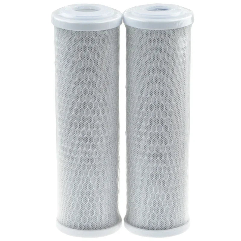 2pcs Universal Water Filter Activated Carbon Cartridge Filter, 10 Inch