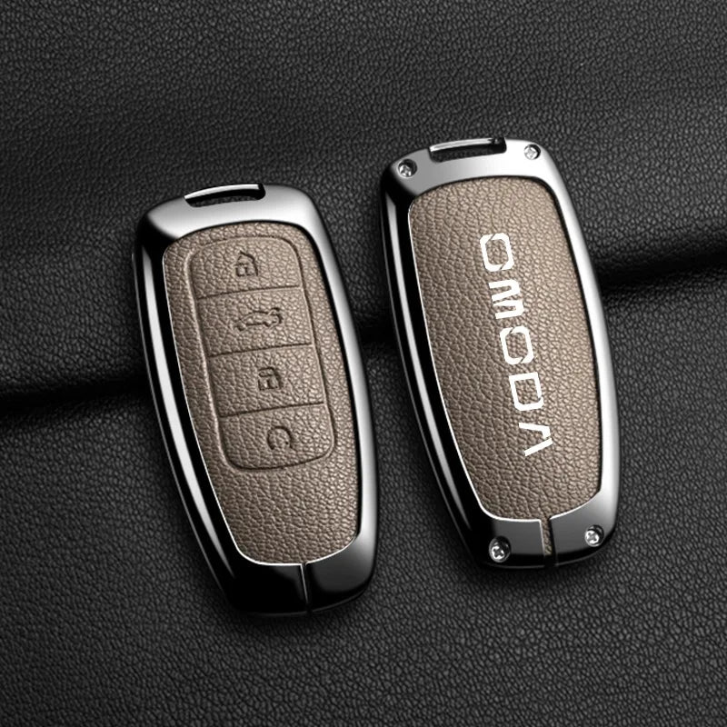 Car Key Case Bag For Chery Omoda 5 C5 Tigo 7 8 Pro Max Tigo 7 8 Plus Keychain Protective Cover Smart Remote Key Protection Shell