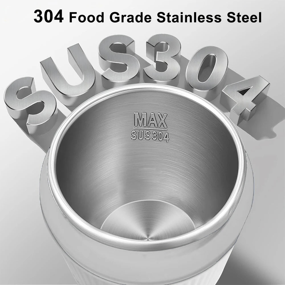 Portable Electric Kettle Mini Electric Kettle Tea Coffee Pot Anti-Scald Water Thermal Cup Keep Warm Hot Water Bottle for Travel