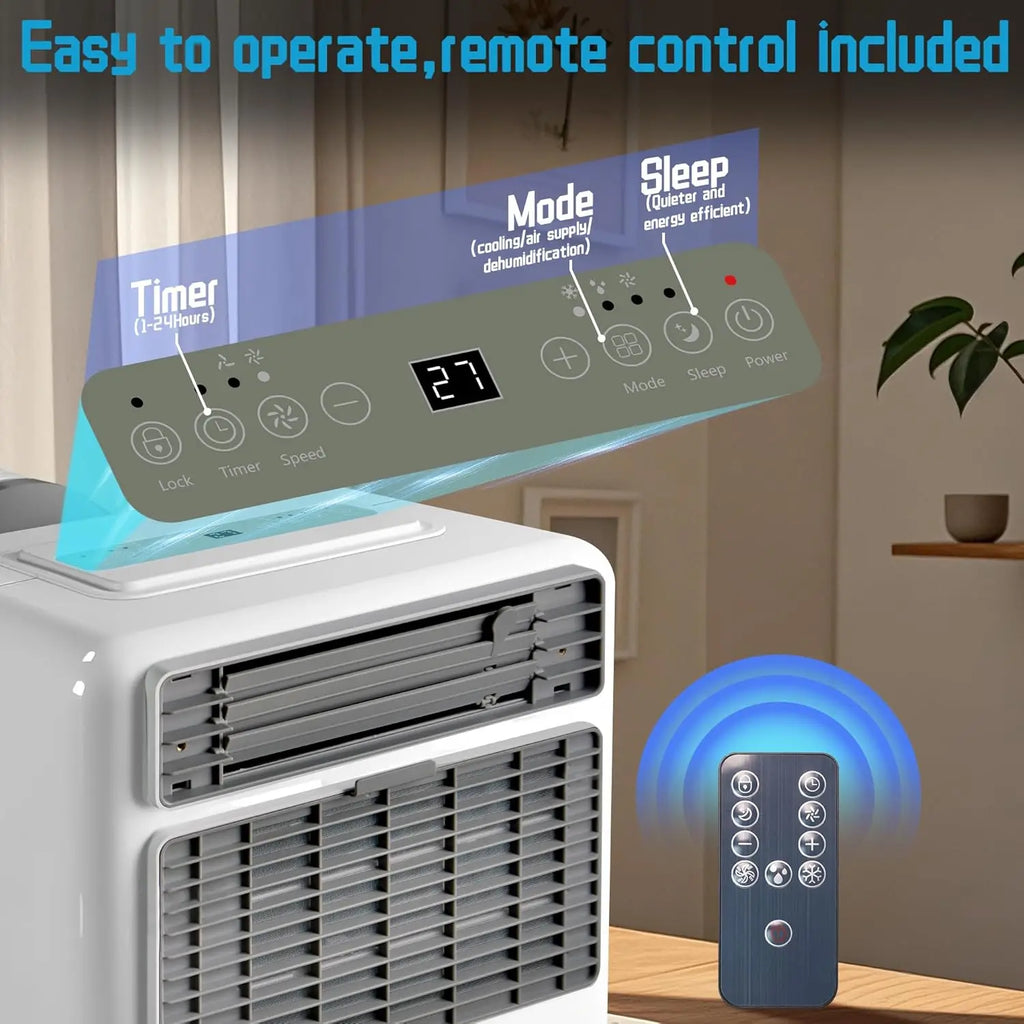 Portable Air Conditioner for Camping, 3300BTU, 436W AC Unit Fast Cooli