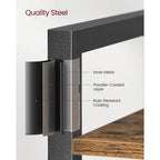 VASAGLE 6-Tier Bookshelf, Bookcase, Shelving Unit, for Office, Study, Living Room, Bedroom, 30 x 40 x 187.5 cm