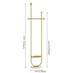 Stand Portable Clothes Rack Bedroom Floor Holder Clothes Hanger Hat Rack Home Modern Perchero De Pie Clothing Store Furniture