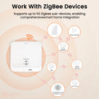 AVATTO Smart Home Automation Wireless Bridge，ZigBee3.0 Dongle Plus Smart Gateway Hub Support Tasmota ZigBee2MQTT Home Assistant