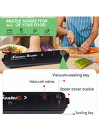 Vacuum Sealing machine, food preservation machine, small vacuum machine, fully automatic plastic sealing machine