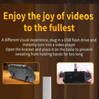 WUDS SF3000 Retro Handheld Game Console, 4.5 Inch IPS Screen Games Machine, Wireless Mini Portable Game Player