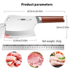 Kitchen Bone-Cutting Knife Professional Heavy duty Bone Chopping Knife Stainless steel Axe Butcher Knife Chef Cooking Tool