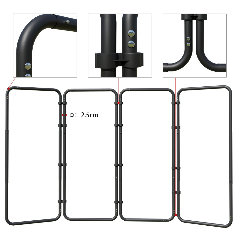 SH 240x400cm Background Stand Frame With Photography Green Screen Backdrops Photography Background For Living Video Recording