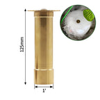 1/2" 3/4" 1" Brass Swimming Pool Decorative Fountain Nozzles Head for Outdoor Music Water Fountain Waterfall Garden Decoration