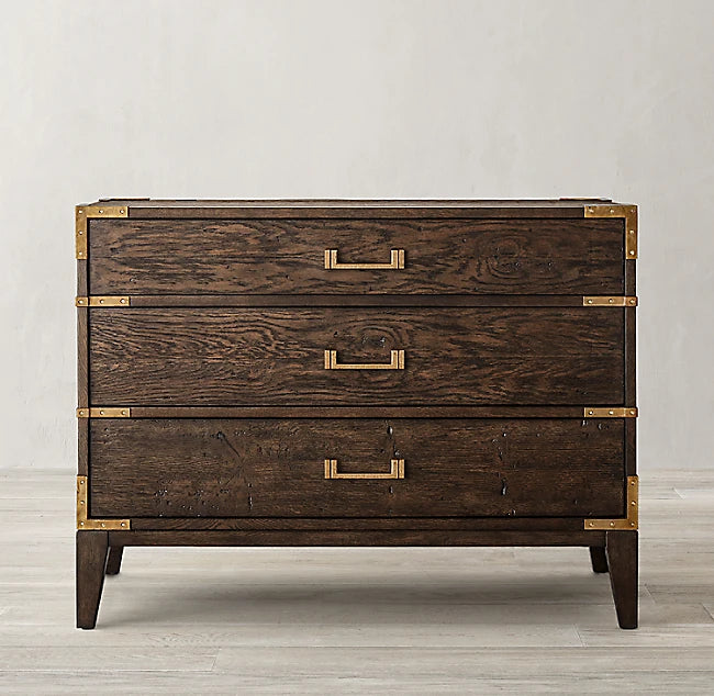 Luxury Customized Size Cabinet Bedroom Kitchen Furniture Solid Oak Wooden Nightstand Side Bedside Table Cabinet