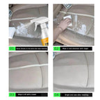 Car Interior Cleaner Agent Ceiling Cleaner Leather Flannel Woven Fabric Water Free Multipurpose Auto Dash Cleaning Tool 120ML