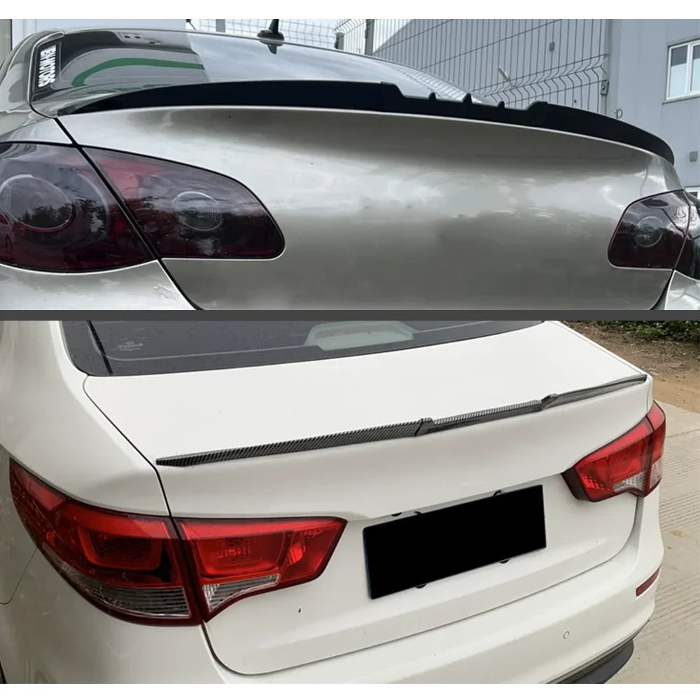 Car Rear Trunk Boot Lip Spoiler Wing For Benz W204 W205 W211 C177 C118 V177 For Tesla Model 3 Y For VW Jetta Passat CC
