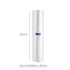 Household Food Saver Vacuum Bag Storage Bags Machine Film Sealer Vacuum Packer Saran Wrap Food Fresh Long Keeping 1 Roll
