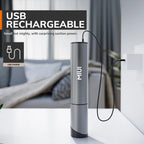Cordless Vacuum Cleaner Portable USB Rechargeable Car Vacuum 2-Suction Power Mini & Cool Model-X（Aluminum Alloy）