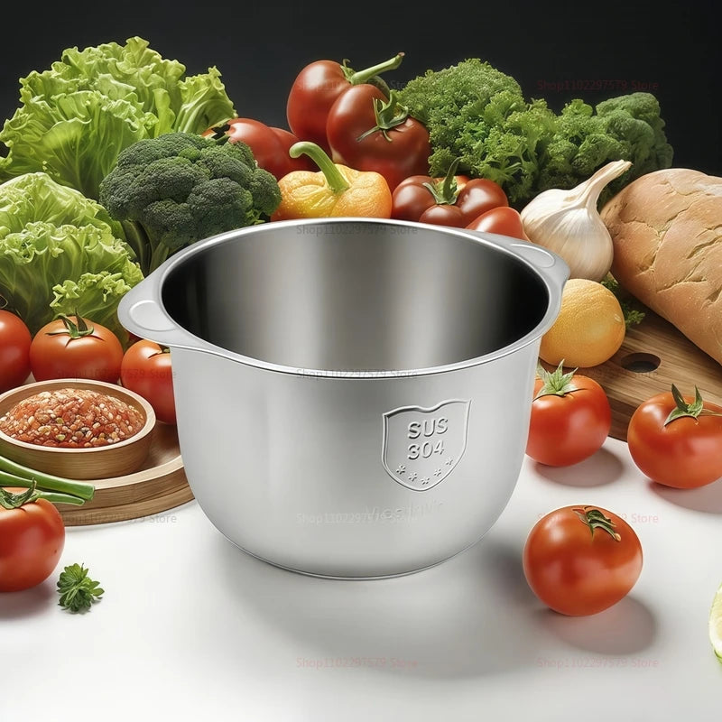Electric Meat Grinder with Five-Speed Stainless Steel Food Processor Meat Vegetables Multifunctional Kitchen Food Shredder