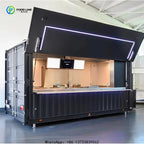 Customized Food Trailer Container Restaurant 20ft Container Restaurant with Kitchen