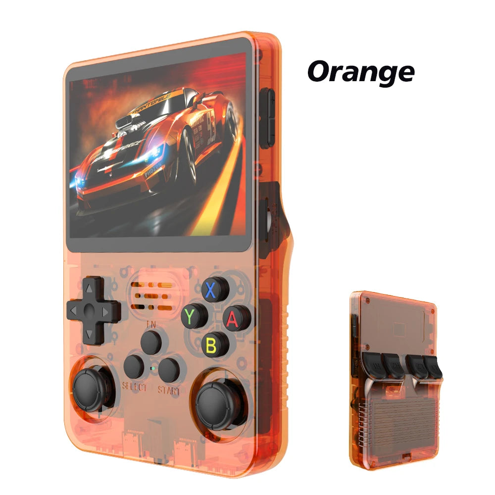 BOYHOM R36S Retro Handheld Game Console - Linux System, 3.5" IPS, 64GB/128GB/256GB | AlluCanFind