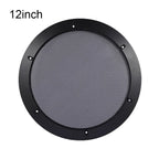 Professional 12 Inch Speaker Net Cover Car Home Mesh Enclosure Frame Wire Grilles Circle Speaker Protective Cover Accessories