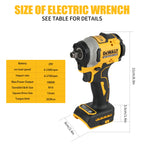 Dewalt DCF850 Rechargeable Cordless 20V Cordless Impact Wrench, Lithium Electric Battery, Power Tools, Original Large Torque