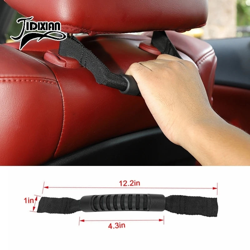 JIDIXIAN Car Seat Headrest Grab Handle for Jeep for Dodge for Ford F150 for Jimny for Chevrolet for GMC for Chrysler for 4Runner