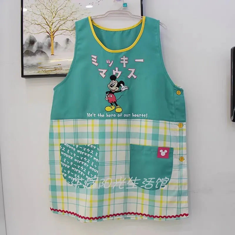 Miniso Hello Kitty Polyester Cotton Adult Apron Women Men Household Kitchen Product Avental De Cozinha Delantal Cocina
