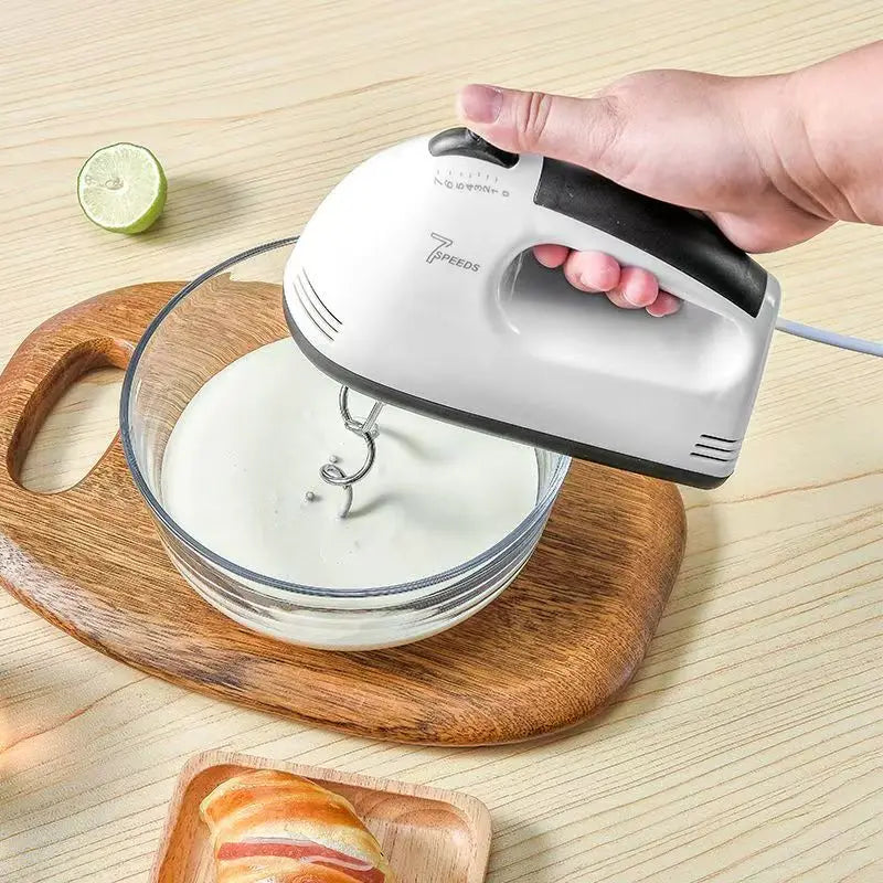 Handheld Electric Egg Beater Home Automatic Multifunctional Mixer for Egg White Cream Dough Kitchen Cooking Essential