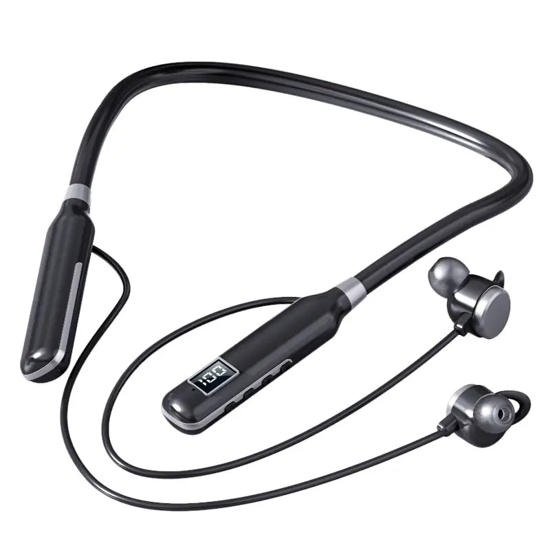 2023 BT7 Wireless Headphones Bluetooth 5.3 Neckband Earphones Magnetic Sports Waterproof Earbuds Headset With Mic SD Card Mode