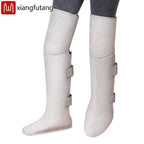 Portable Red Light Heating Long Leg Boots  Leg Vibration Massage Relieves Joint Rheumatic Pain Numbness Chronic Cold LegSyndrome
