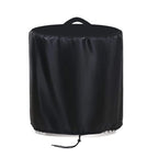 Fire Pit Cover Round Stove Waterproof Cover Outdoor Garden Furniture Tabletop Fire Pit Stones Dust Proof Cover