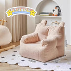 Small Double Bean Bag Sofa Double Seat Reclining Soft Comfortable Sofa Balcony Bedroom Washable Fabric Sofa